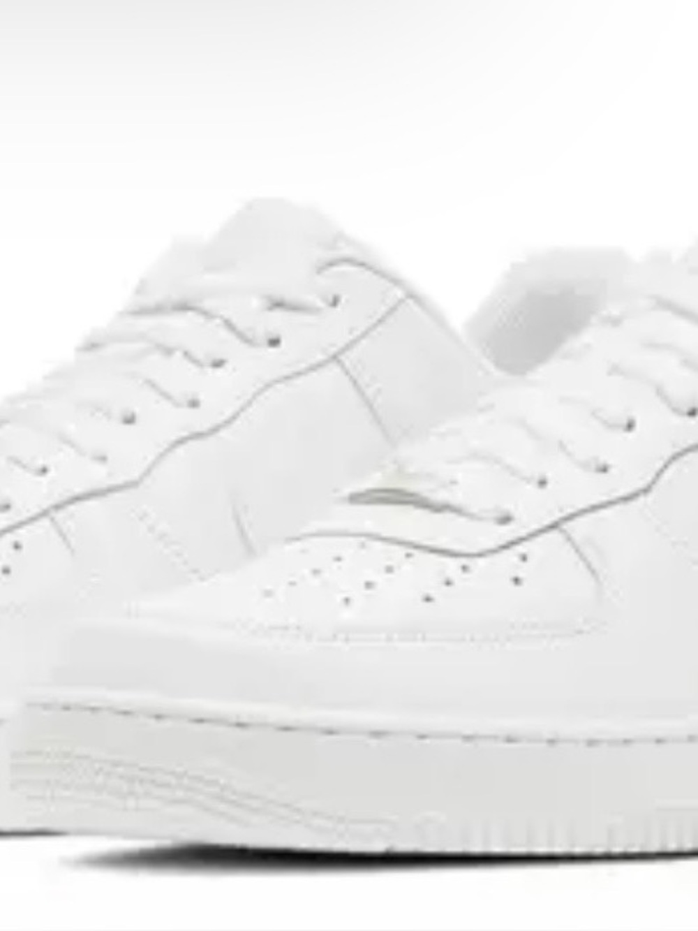 Classic White air force ones Low-Top Sneakers